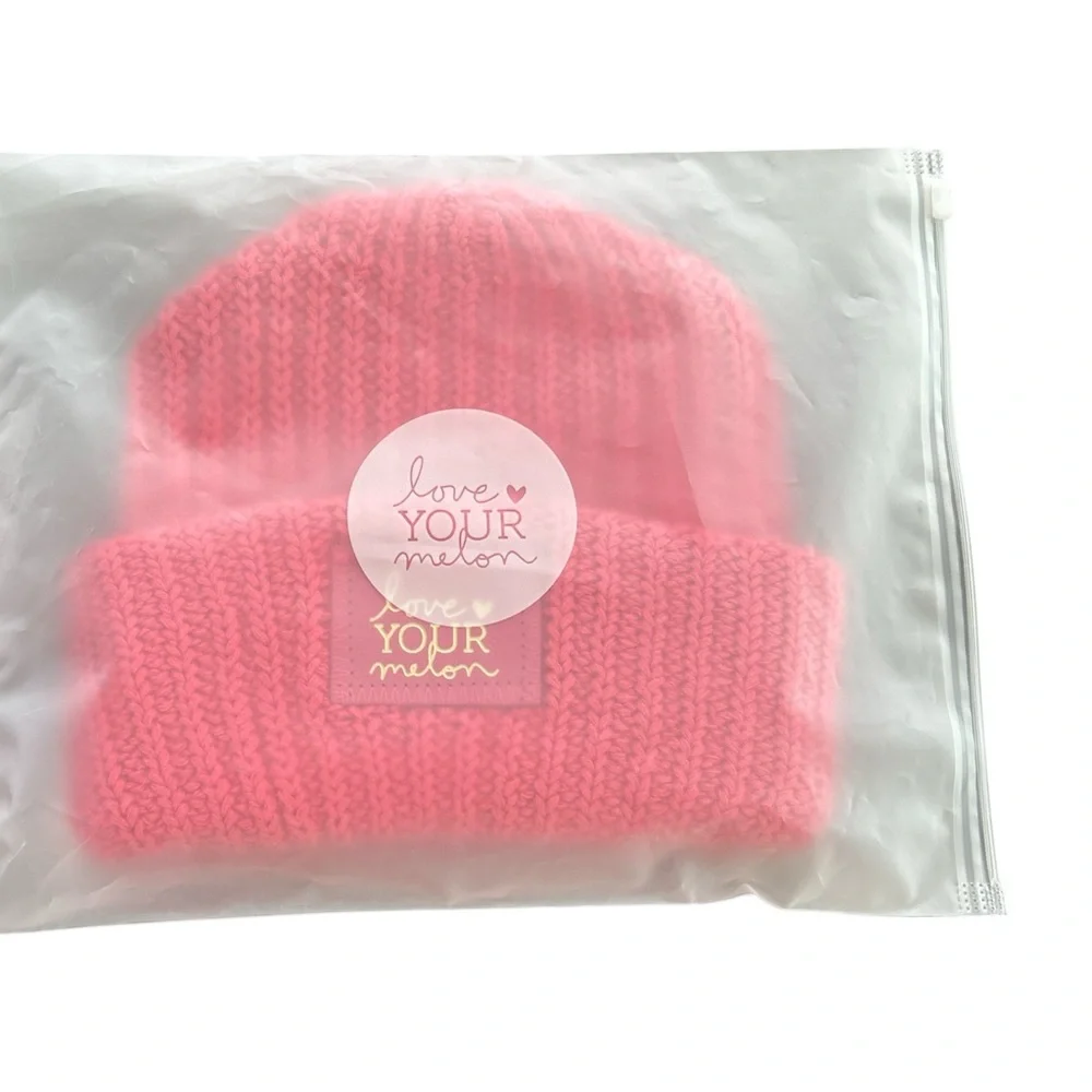 Love Your Melon Pink Beanie - Picture 3 of 6